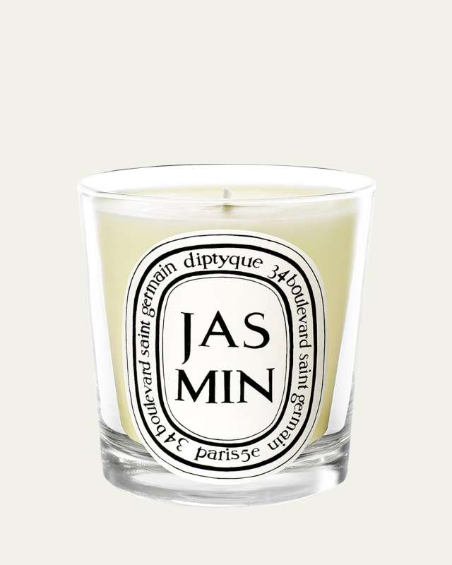 Jasmin (Jasmine) Scented Candle, 6.5 oz.